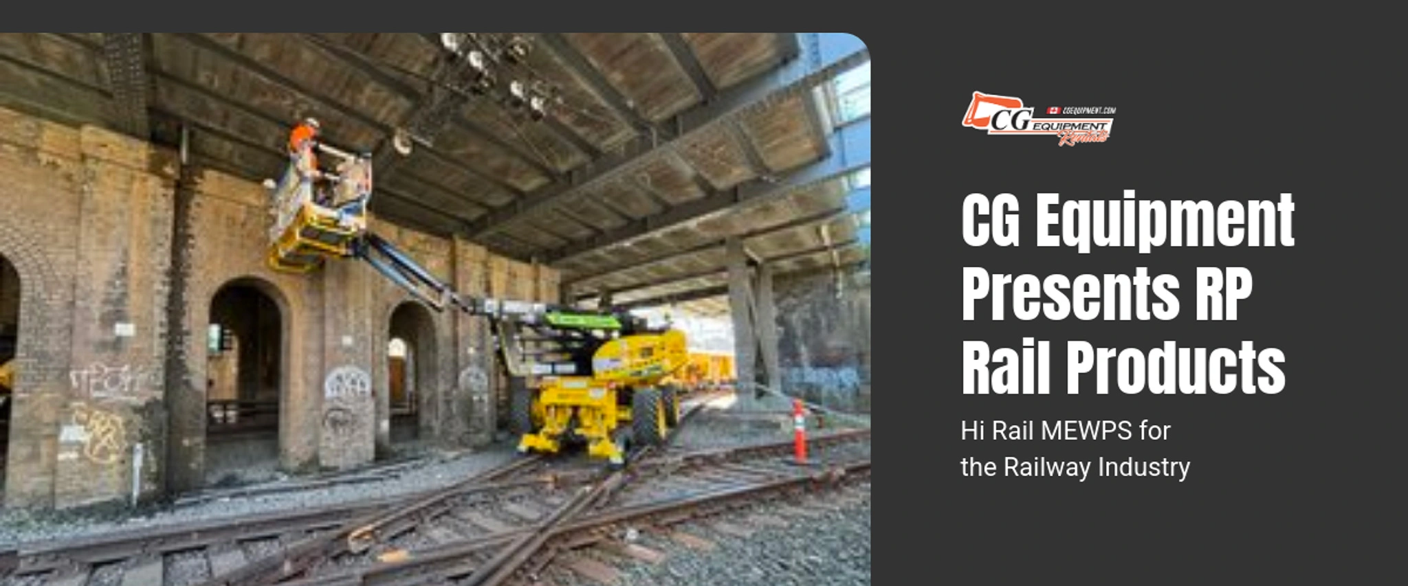 CG Equipment Presents RP Rail Products for Rail Industry